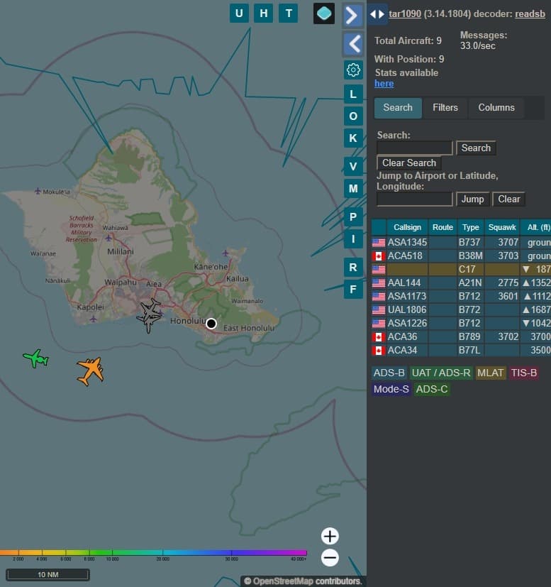 ADSB Flight Tracker
